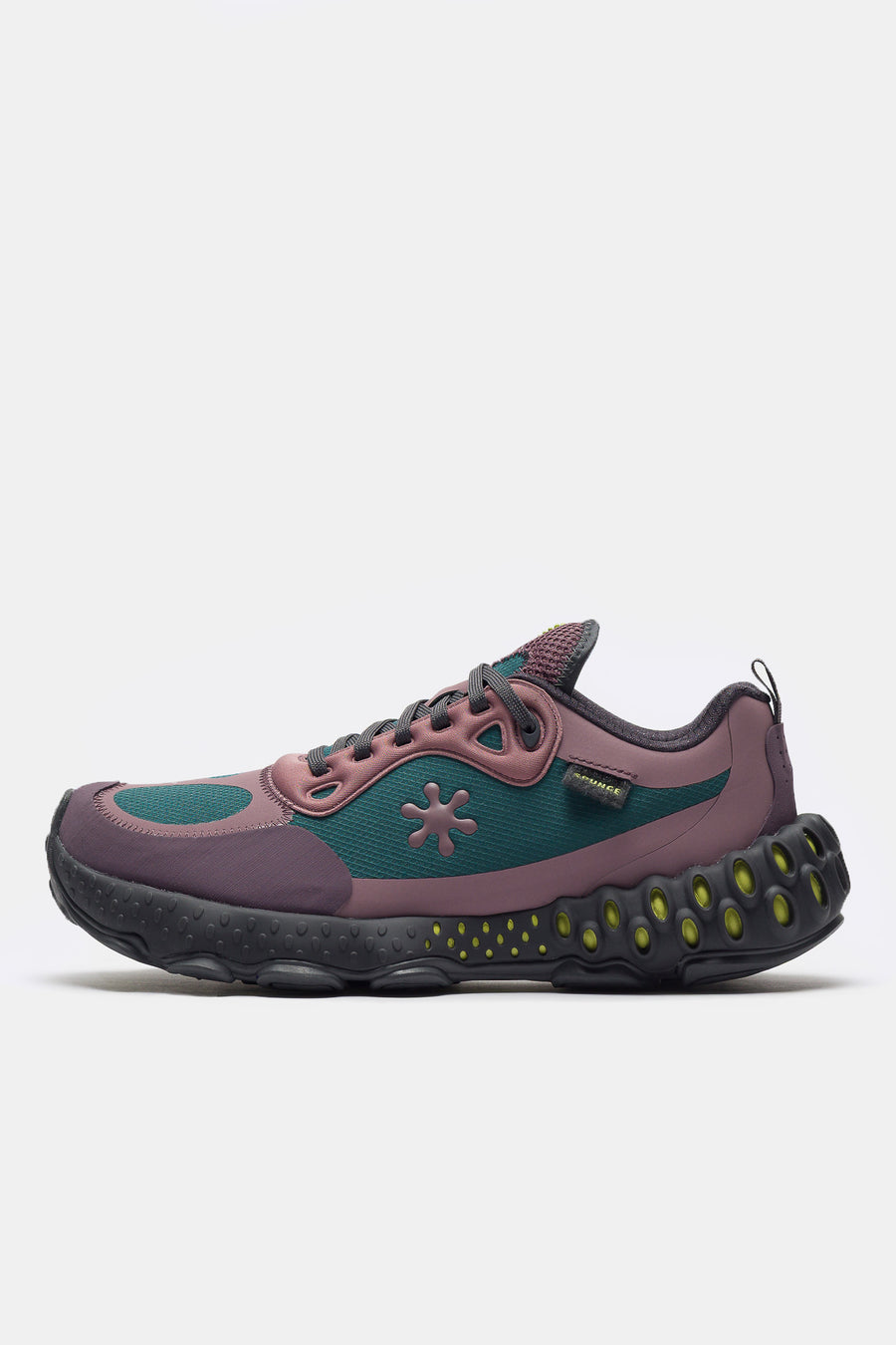 Spunge Osmosis Sneaker in Purple/Green/Yellow - Notre