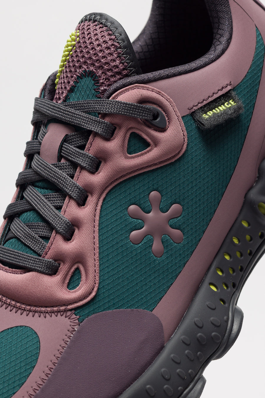Spunge Osmosis Sneaker in Purple/Green/Yellow - Notre