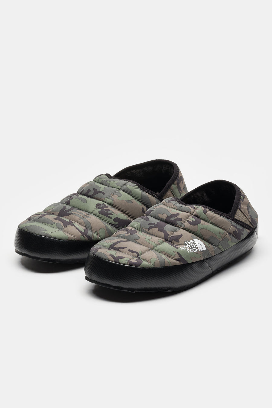 The North Face Thermoball Traction Mule in Thyme Brushwood Camo Print/Thyme - Notre