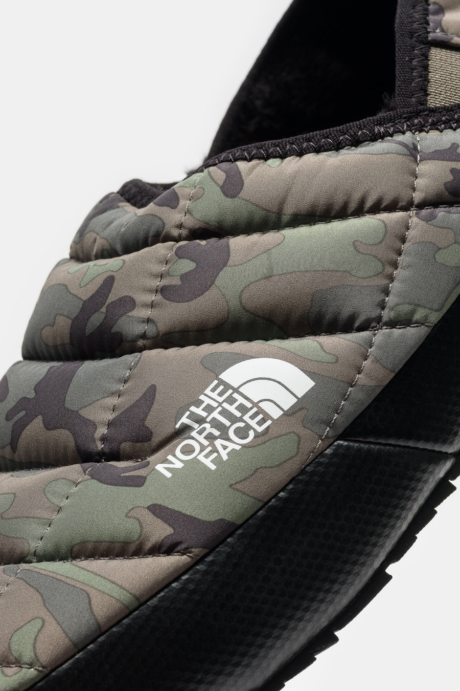 The North Face Thermoball Traction Mule in Thyme Brushwood Camo Print/Thyme - Notre