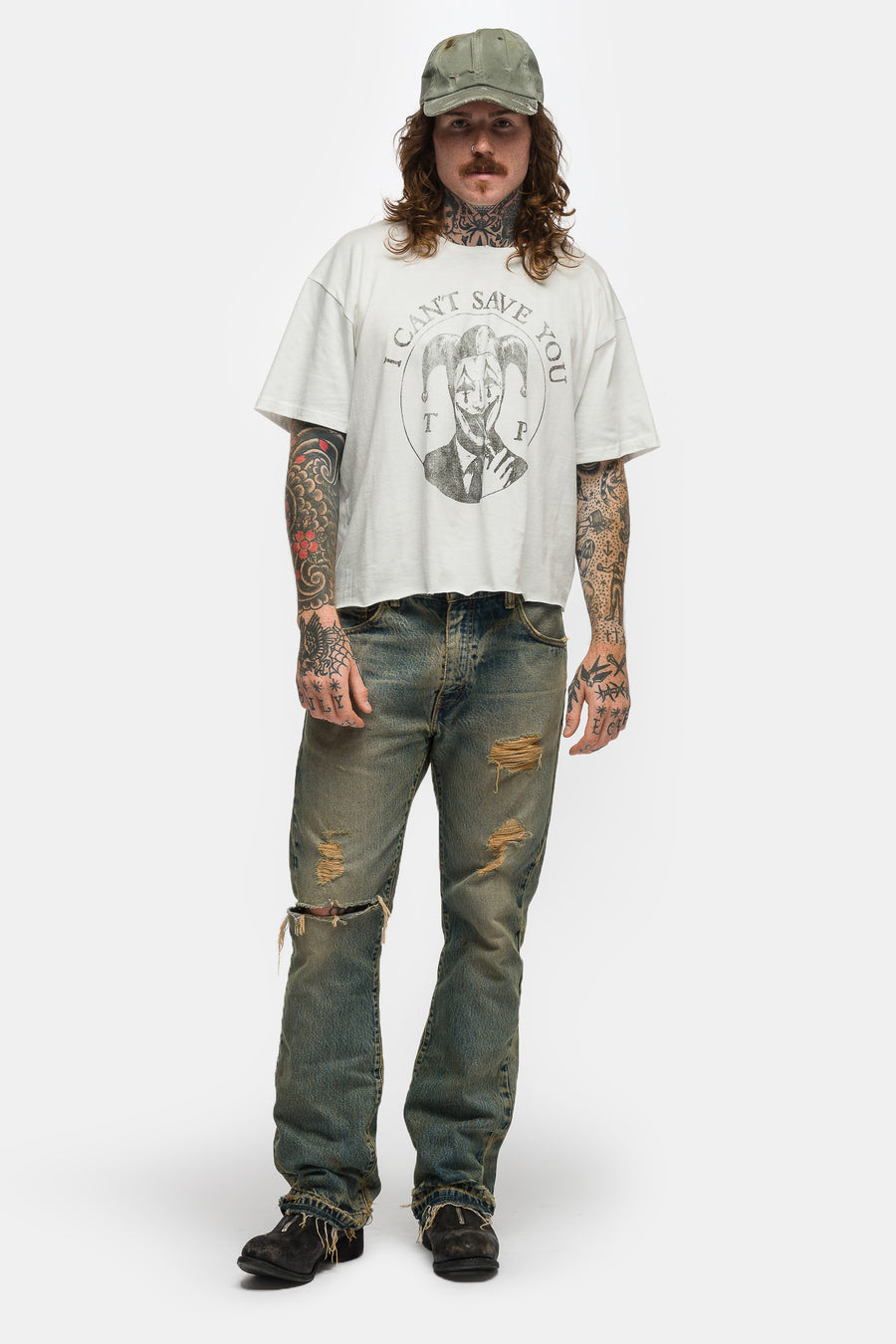 TODO PASA Can't Save You T-Shirt in White - Notre