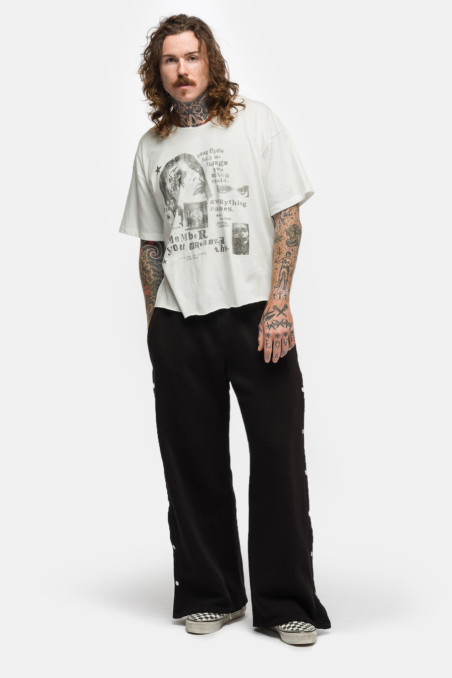 TODO PASA Your Eyes T-Shirt in White - Notre