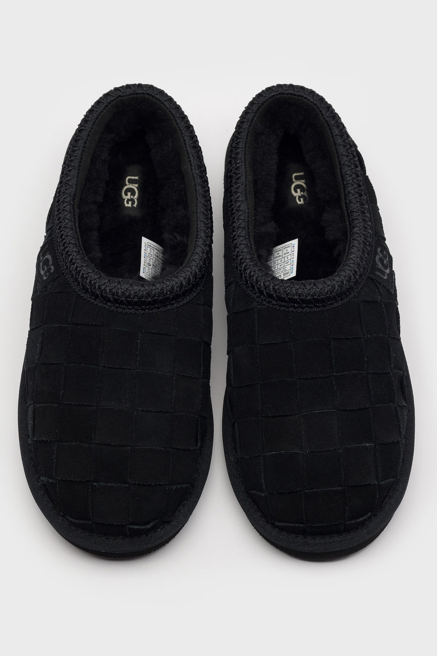 UGG Tasman Woven Slipper in Black - Notre