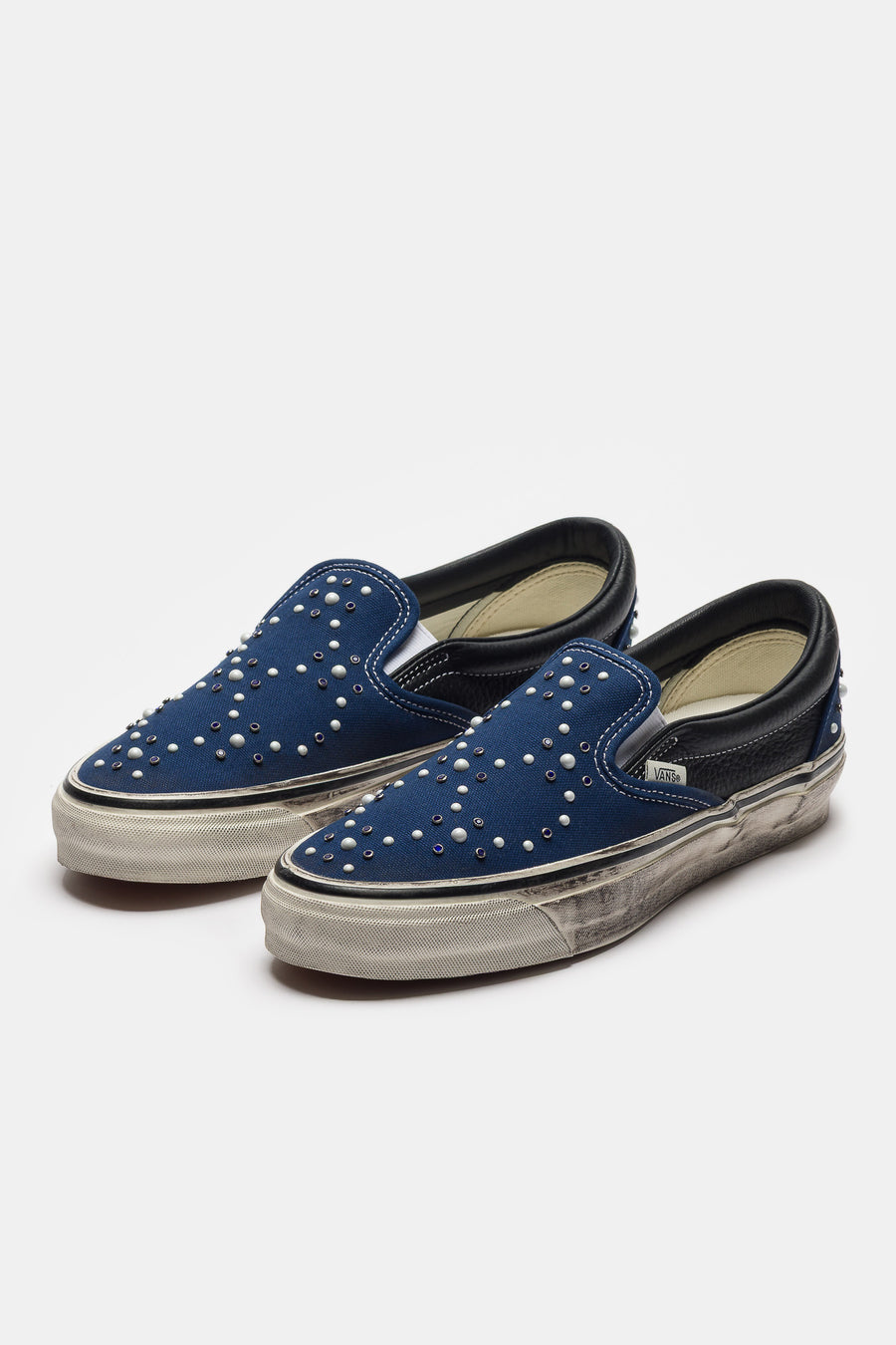 Vans LX Classic Slip-On 98 Sneaker in Pearlized Indigo - Notre