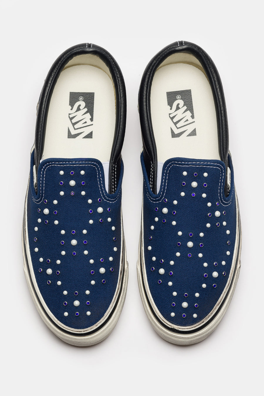 Vans LX Classic Slip-On 98 Sneaker in Pearlized Indigo - Notre