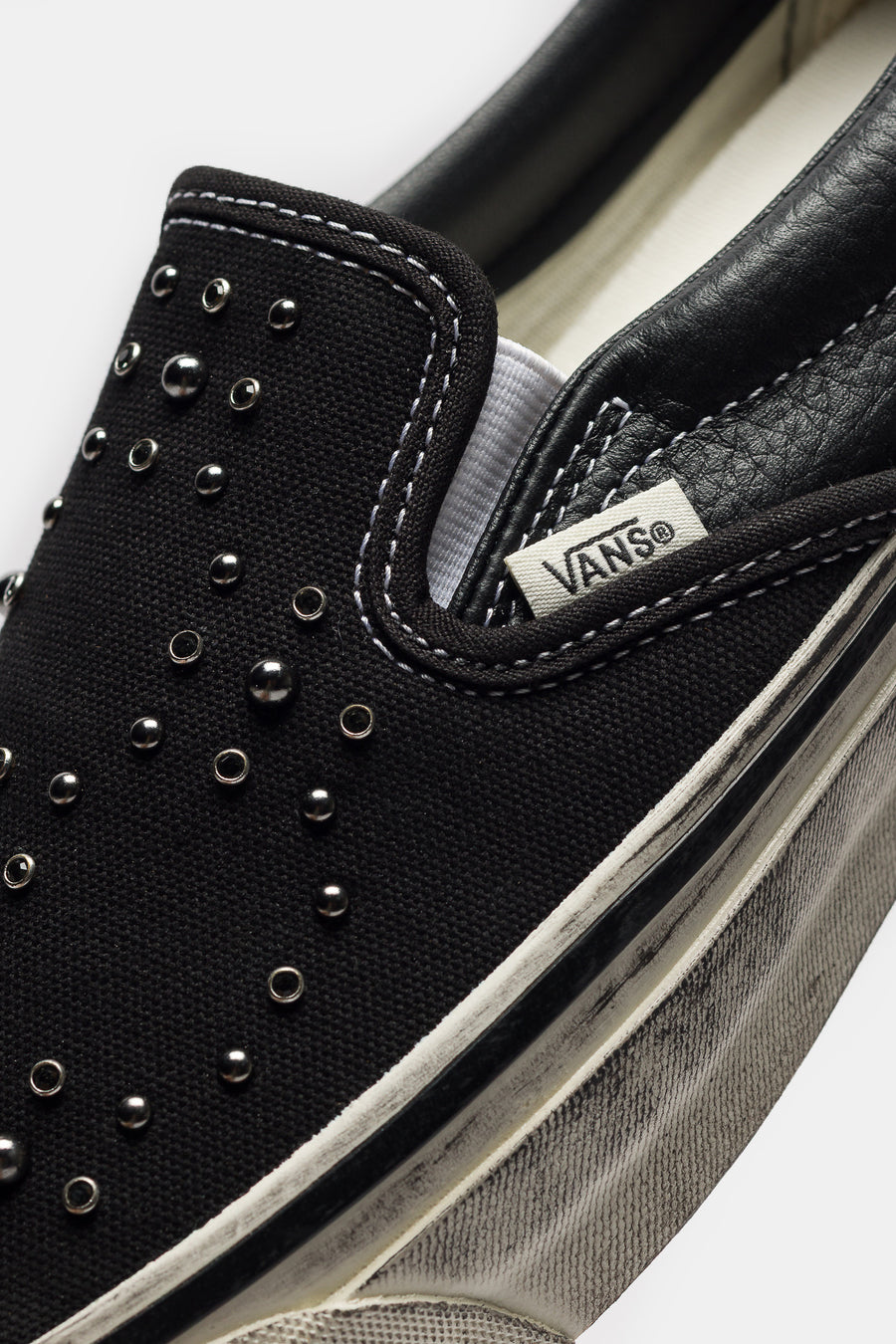 Vans LX Classic Slip-On 98 Sneaker in Pearlized Black/Black - Notre