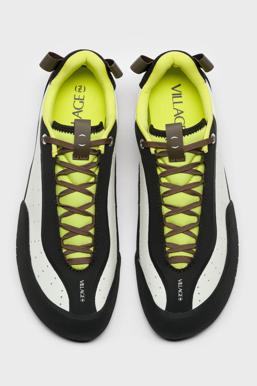 Village PM 2 PM Sneaker in White/Lime - Notre