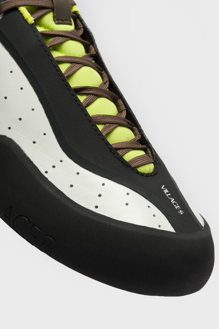 Village PM 2 PM Sneaker in White/Lime - Notre