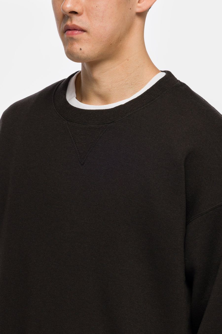 visivm Jumbo SB Wool Blend Sweatshirt in Black - Notre