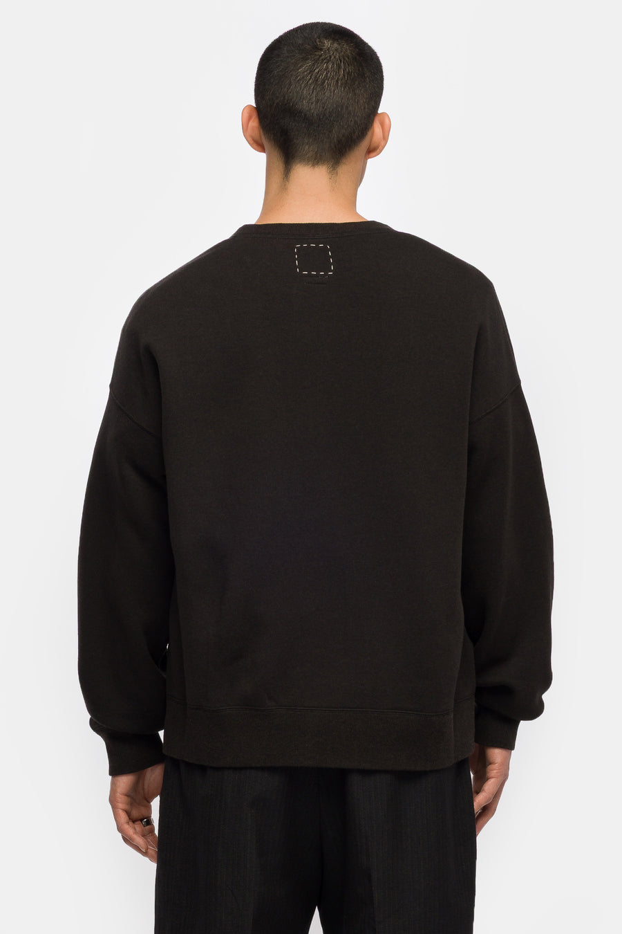visivm Jumbo SB Wool Blend Sweatshirt in Black - Notre