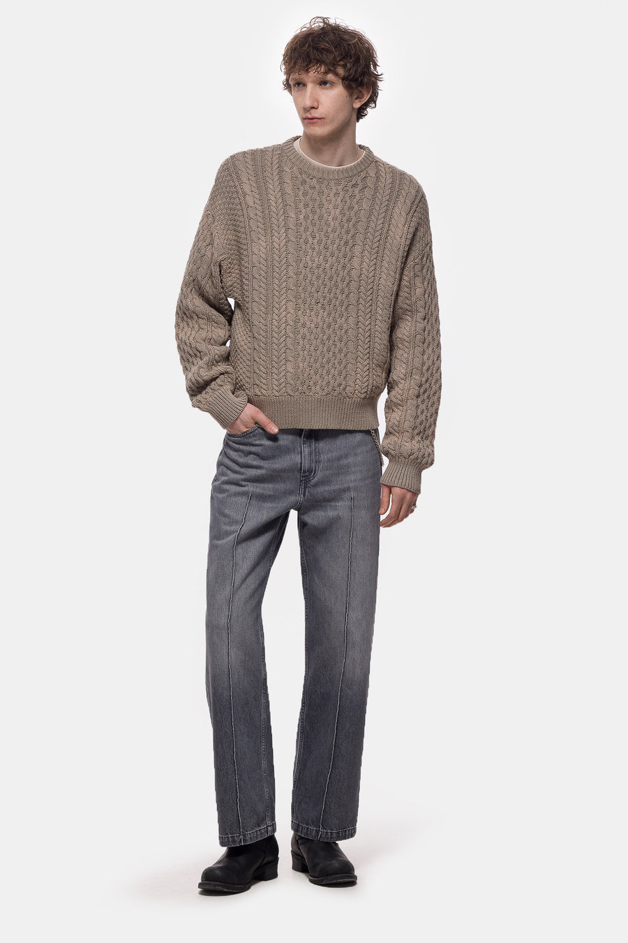 mfpen Ceremony Jean in Stonewashed Grey - Notre