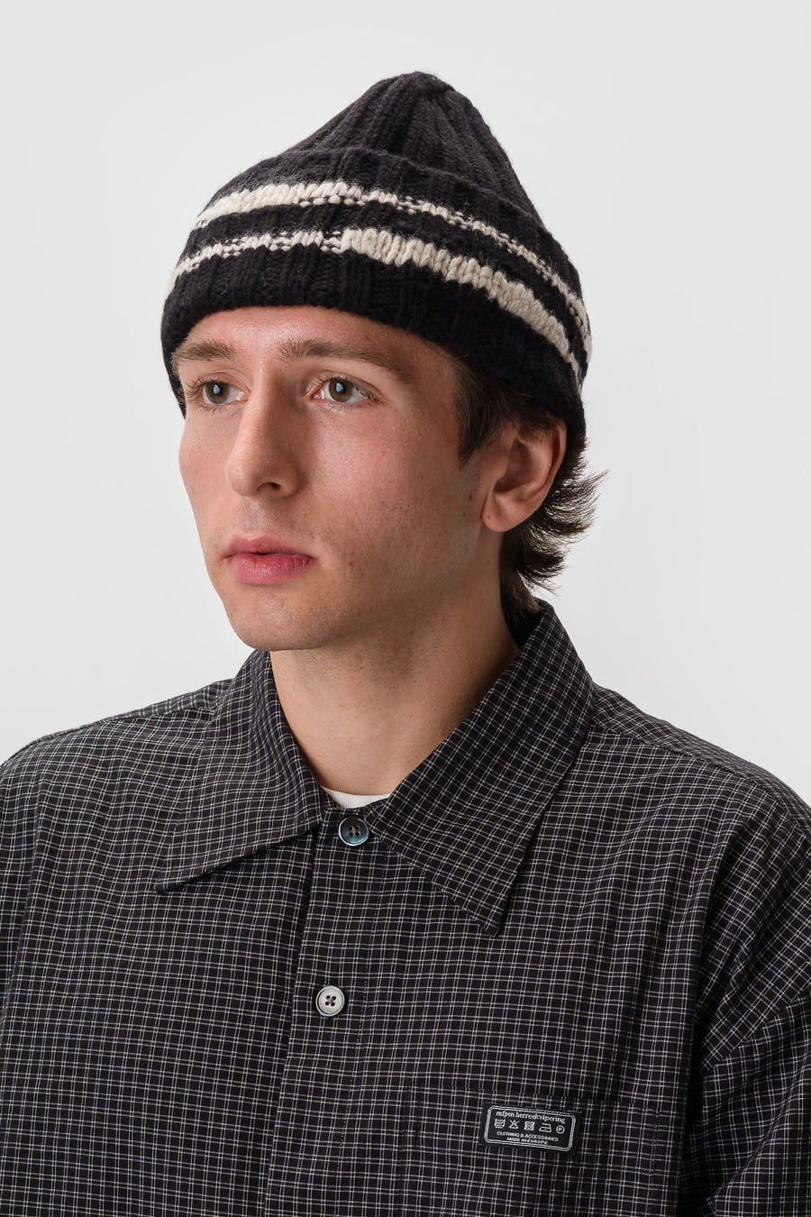 Court Beanie in Black
