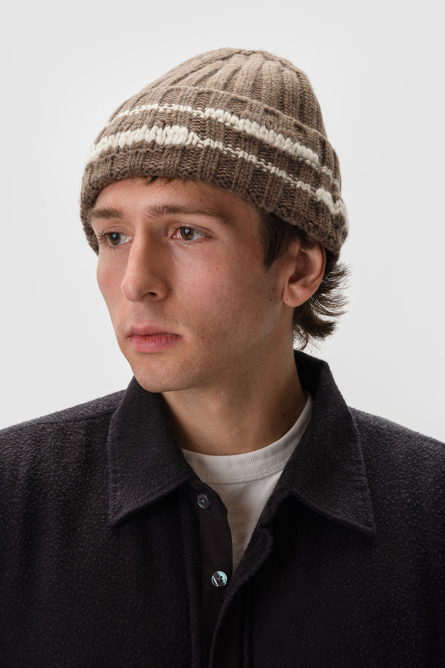 Court Beanie in Espresso