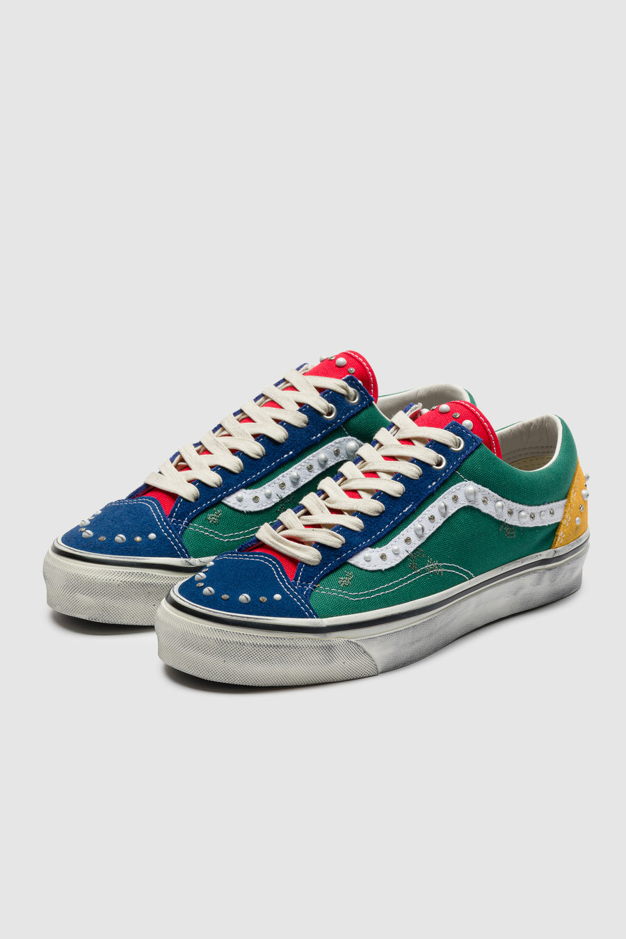 Vans LX Old Skool 36 Sneaker in Pearlized Green/Multi - Notre