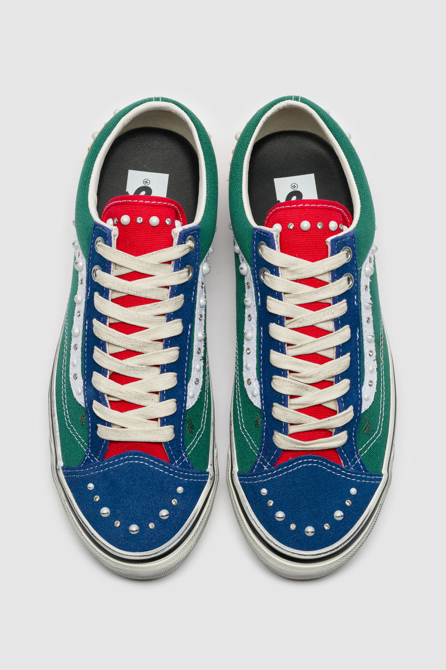 Vans LX Old Skool 36 Sneaker in Pearlized Green/Multi - Notre