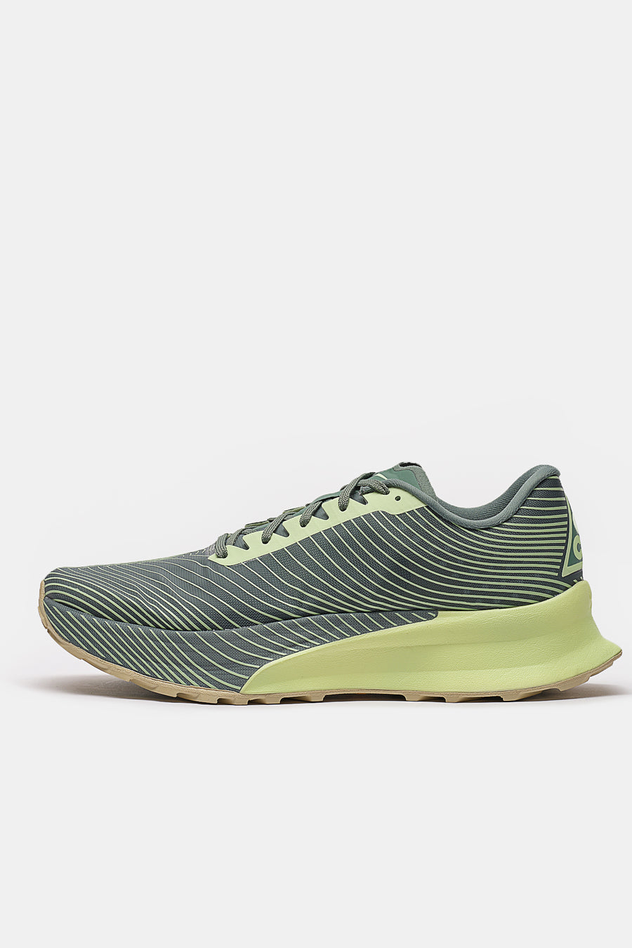 Nike ACG Ultrafly Trail Sneaker in Dutch Green/Barely Volt/Vegas Gold - Notre