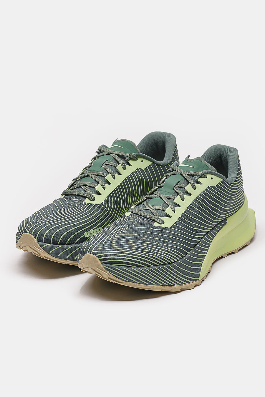 Nike ACG Ultrafly Trail Sneaker in Dutch Green/Barely Volt/Vegas Gold - Notre
