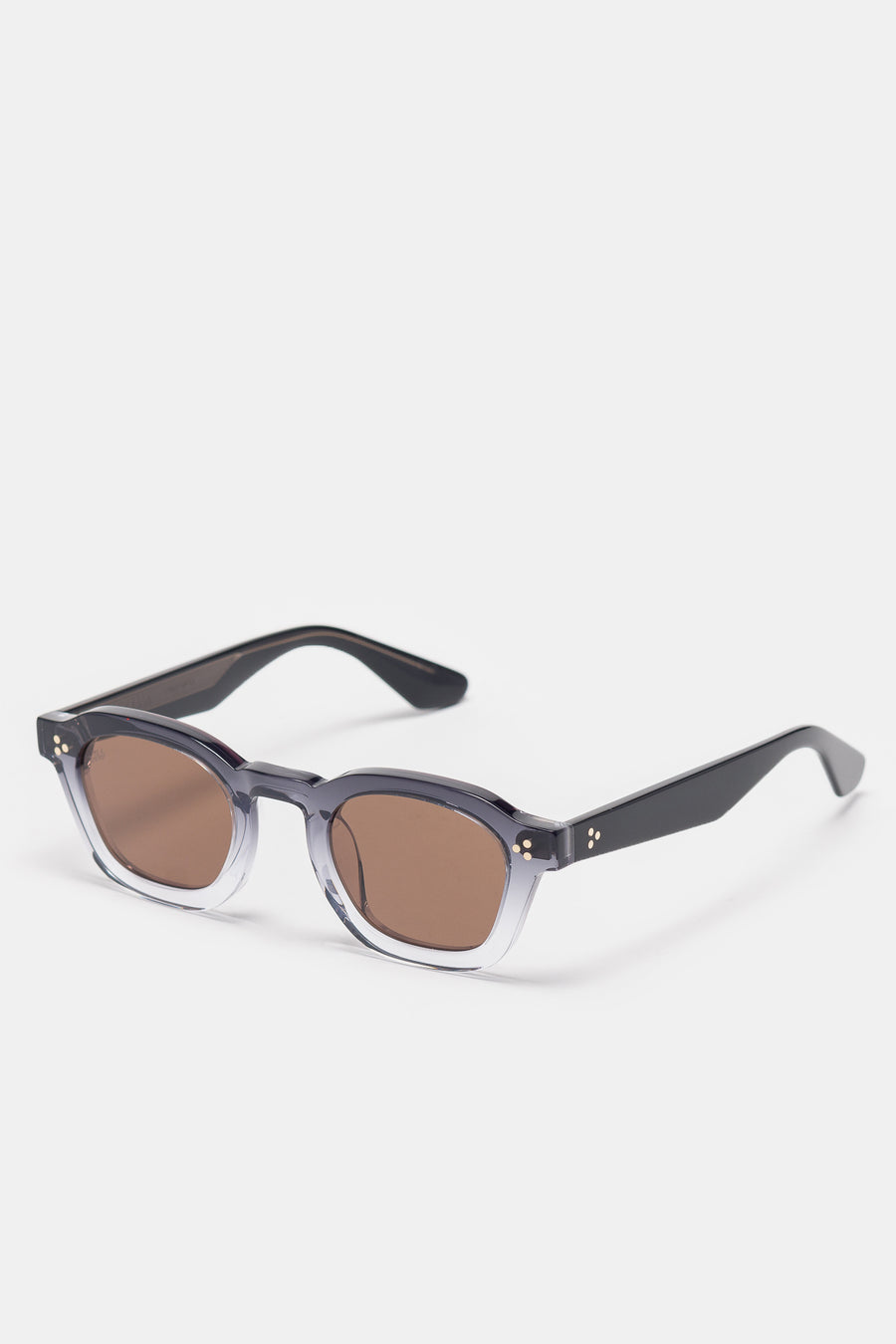 Akila Logos Sunglasses in Black Gradient/Brown - Notre